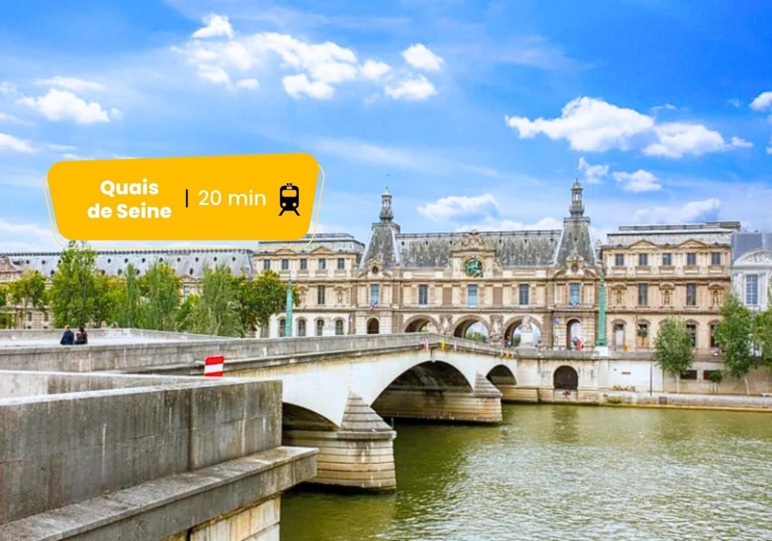 113 Suite Lui - Bel Appartement A Paris Exterior foto